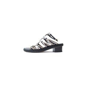 Jason Wu Snakeskin Strap Flat Sandal Womens Size 10 | Eur 41